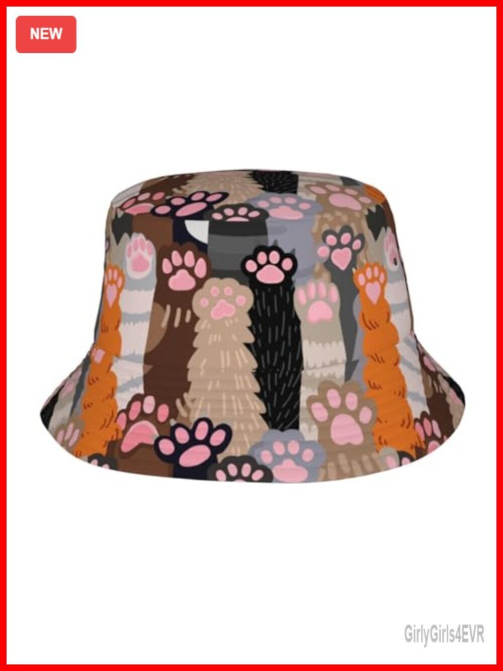 Polyester Bucket Hat Sun Cap Packable Outdoor Fisherman Hat Unisex